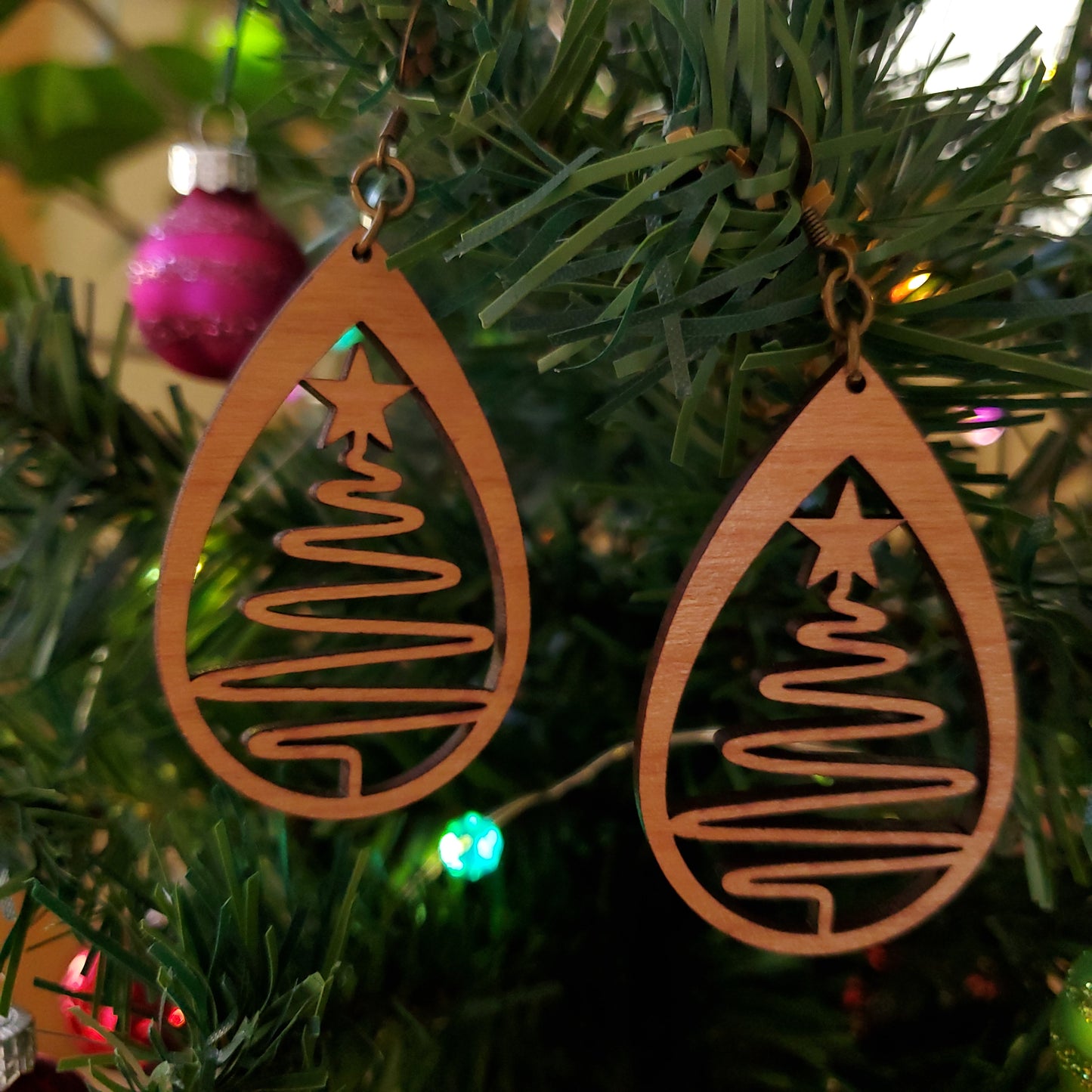 Christmas Tree Earrings