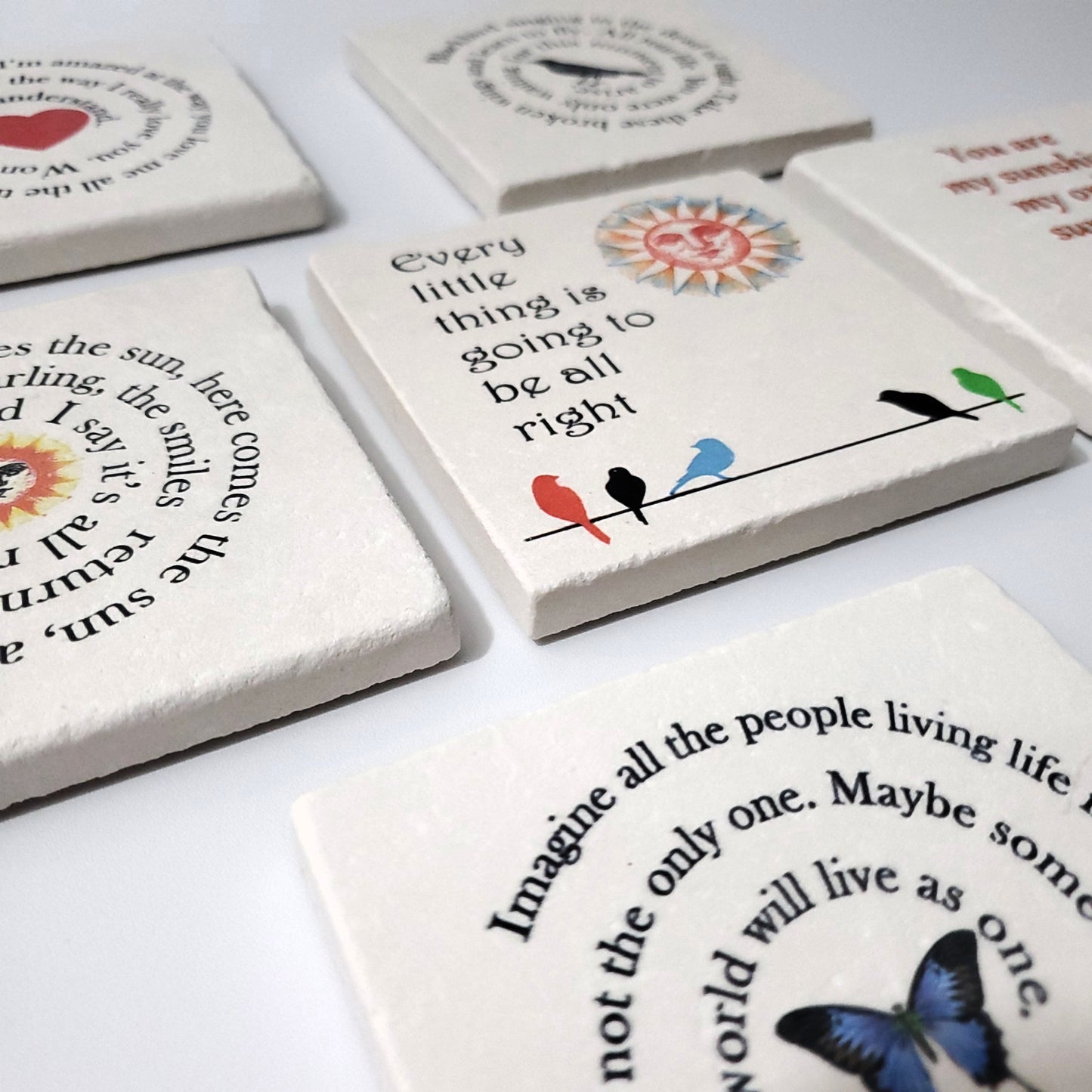 Music Lyric Coasters