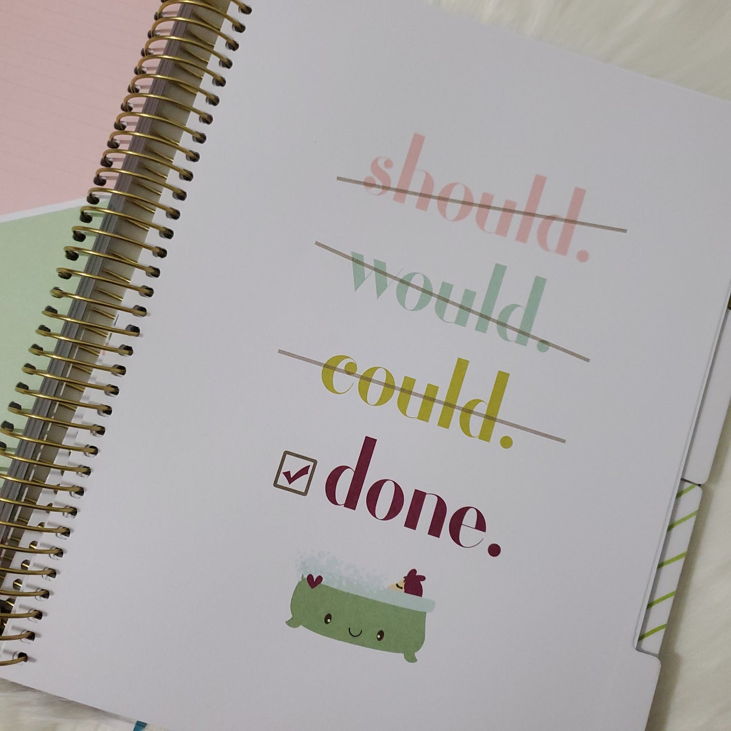 Hustle and Heart Undated Planner