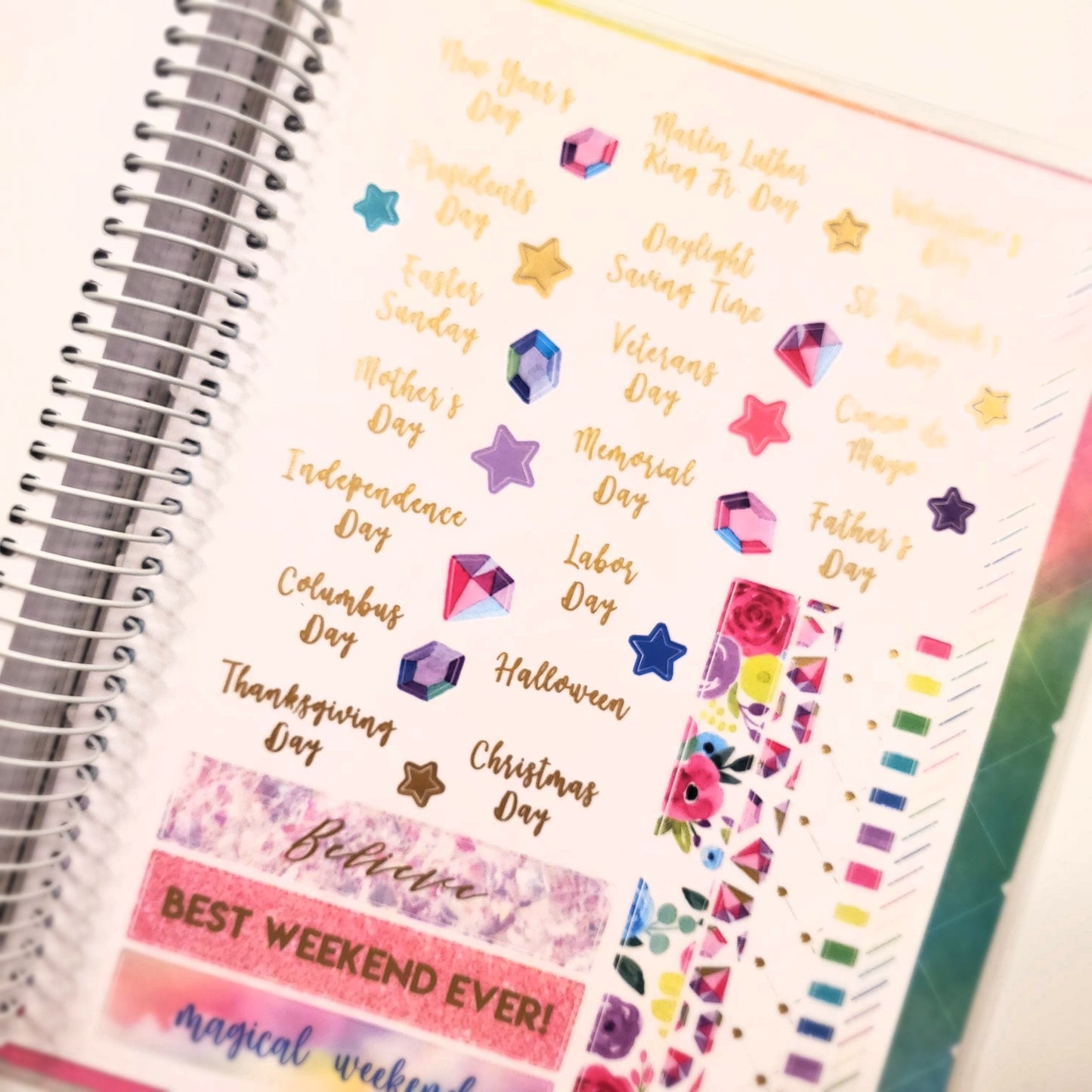 Undated Student Planner