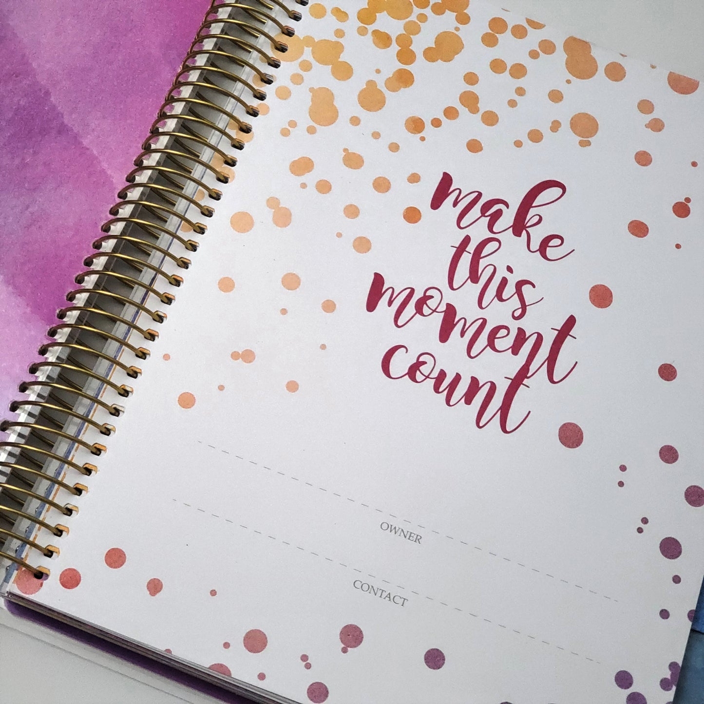 Undated Monthly Planner